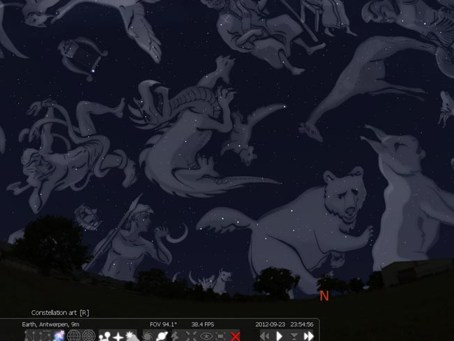 想看满天繁星？快上手Stellarium